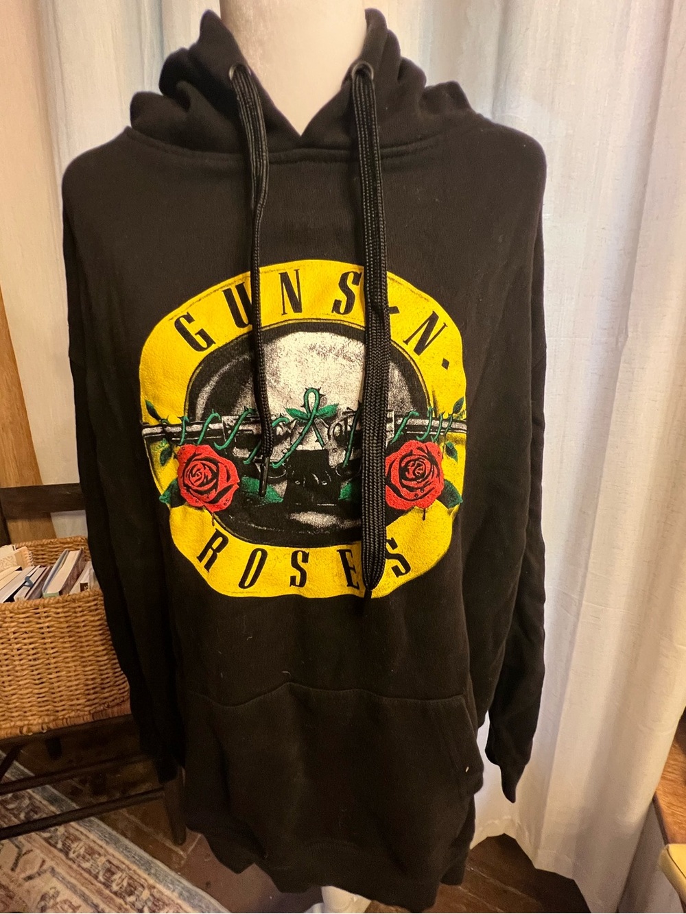 Guns N Roses Band Hoodie Sweatshirt L Great Condition Cotton